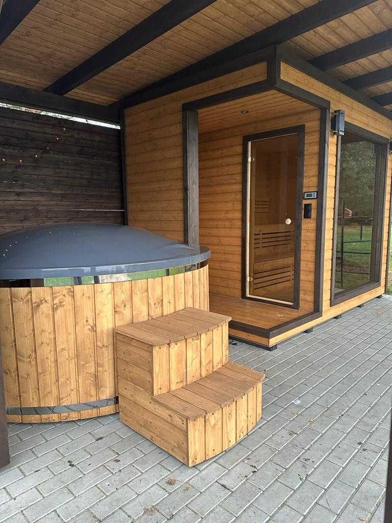 Sauna ogrodowa domowa