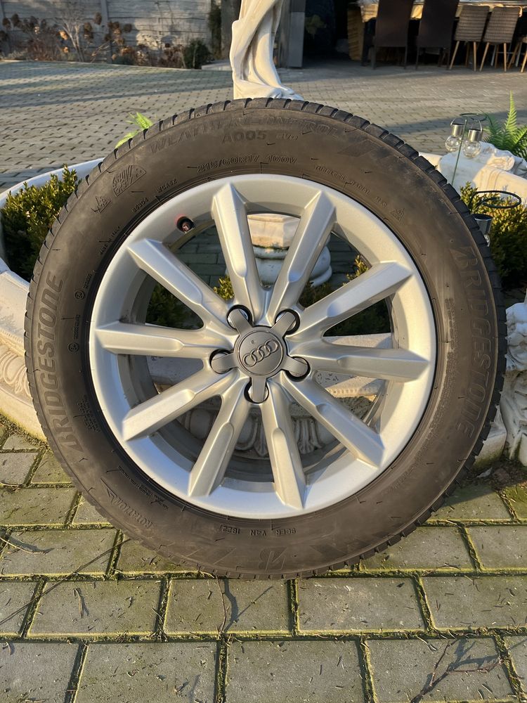 Komplet kół całorocznych Audi q3 215/60R17