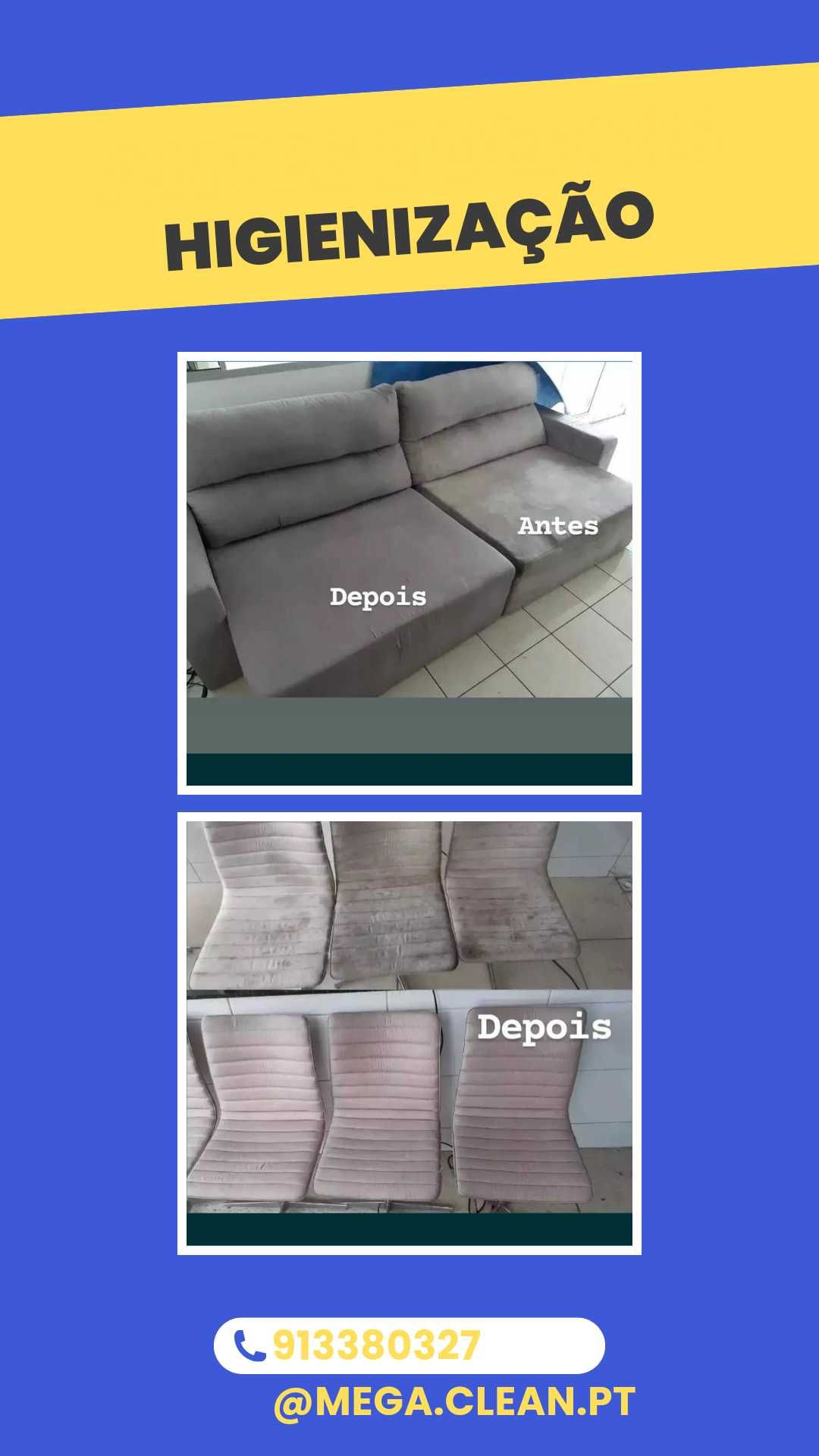 Limpeza, Lavagem de Sofás, Colchões e Tapetes