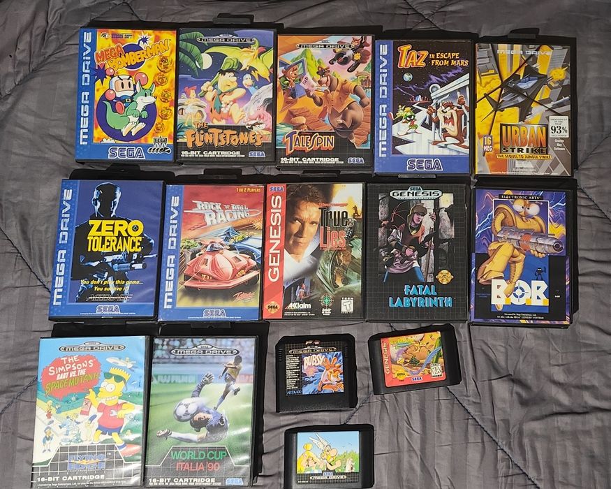 Sega mega drive картриджи(оригинал)игры