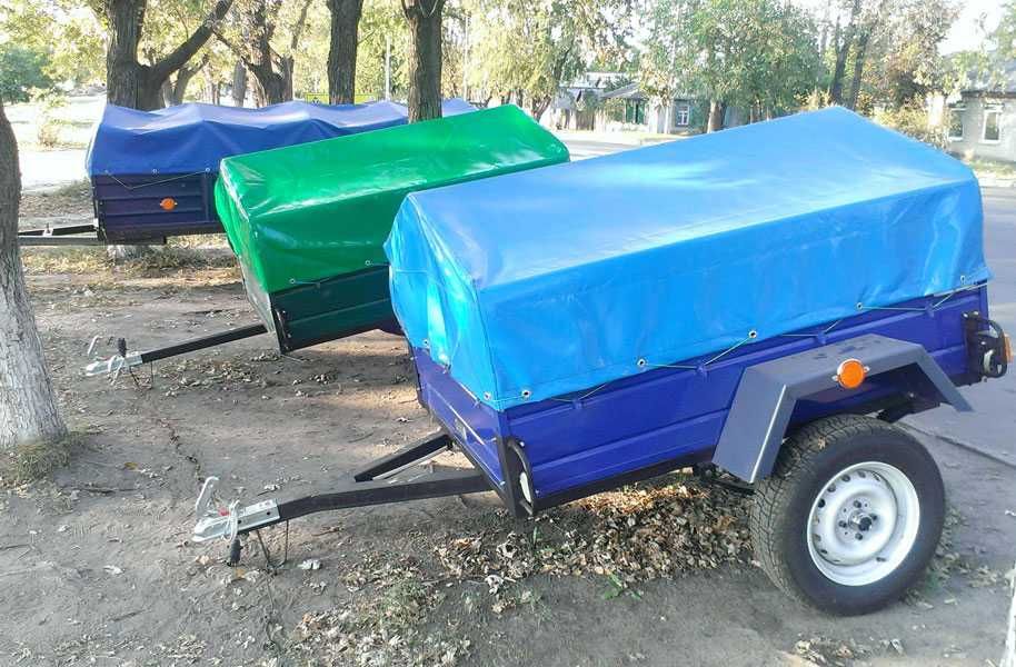 Тент ПВХ на легковий причіп