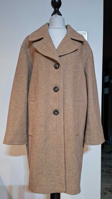 Tatuum, plaszcz damski wełniany,  rozm. 36