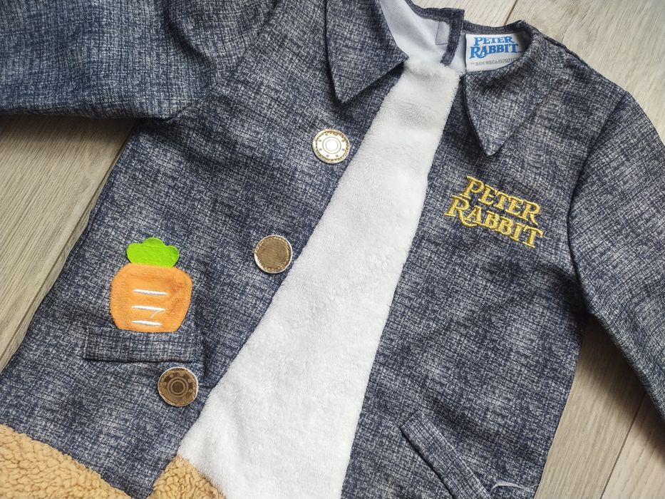 Strój karnawałowy przebranie kostium Piotruś królik