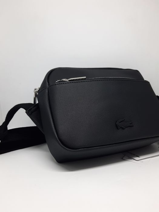 Чоловіча барсетка лакоста сумка | Мужская сумка кроссбоди через плечо