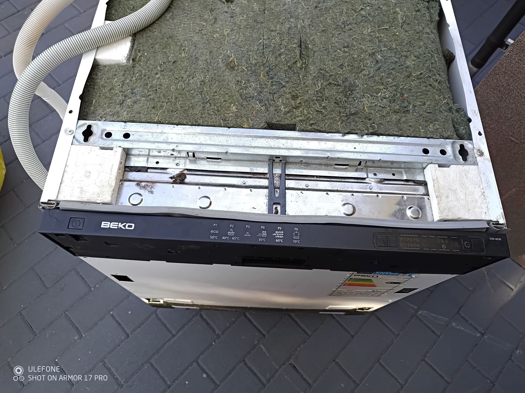 Zmywarka 60cm BEKO DIN 4630 do zabudowy, sprawna rozebrana na części.
