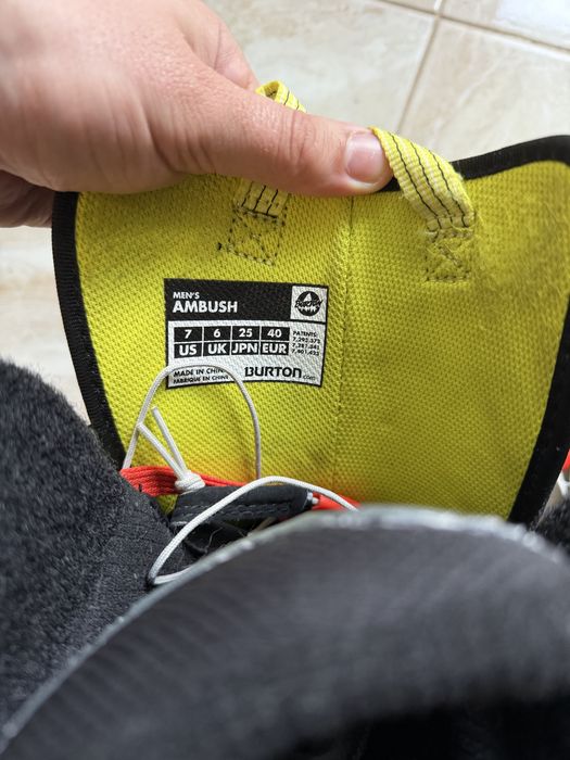 Сноубордичні боти Burton Ambush боти для сноуборду