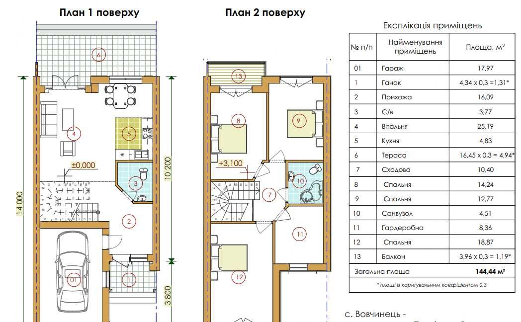 Продам таунхаус, танхаус в районі вулиці 2000-річчя Різдва Христового