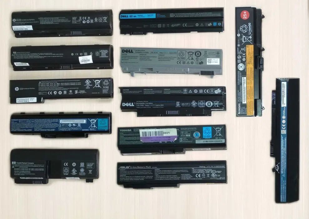 Ремонт акумуляторів ноутбука. Відновлення. Реставрація АКБ Dell HP...