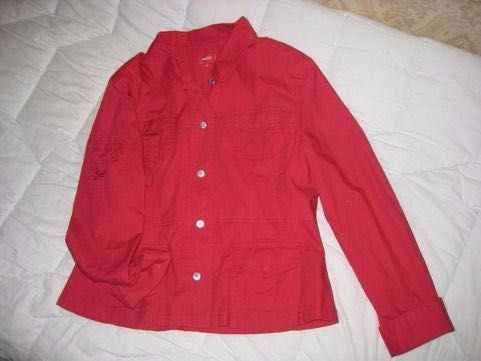 Коттоновая куртка ветровка пиджак жакет на девочку М