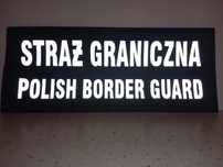 1 - Naszywka odblaskowa Straż Graniczna (wym. 29x11,5)