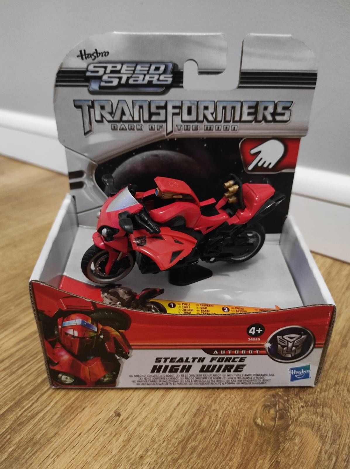 Model motor Transformers Stealth Force High Wire