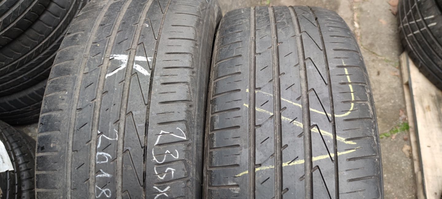 opony lato 235x55x18 HANKOOK 2szt 300zł 2018r