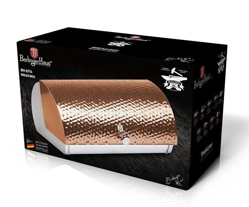 Chlebak jednoczęściowy Berlinger Haus Metallic Line Rose Gold edition