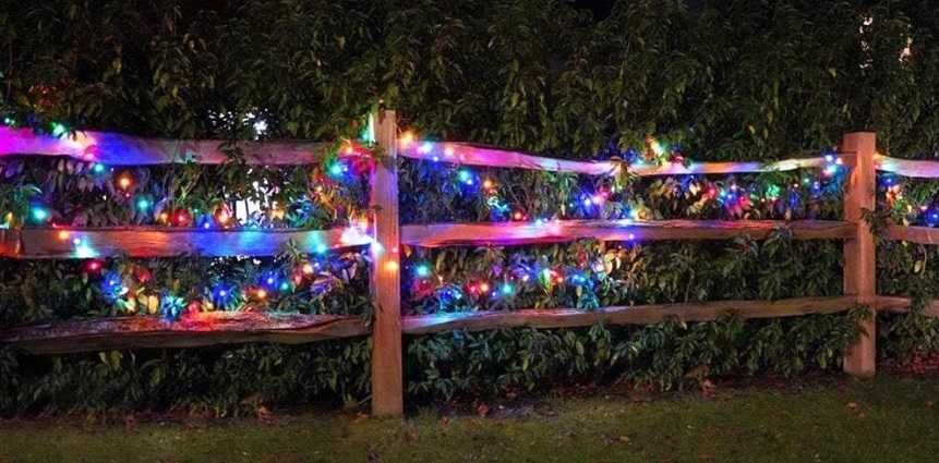 Fio LED SOLAR de Natal para exterior (7m)