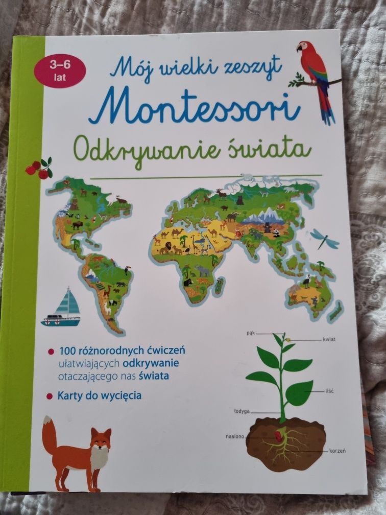 Mój wielki zeszyt Montessori. Odkrywanie świata.