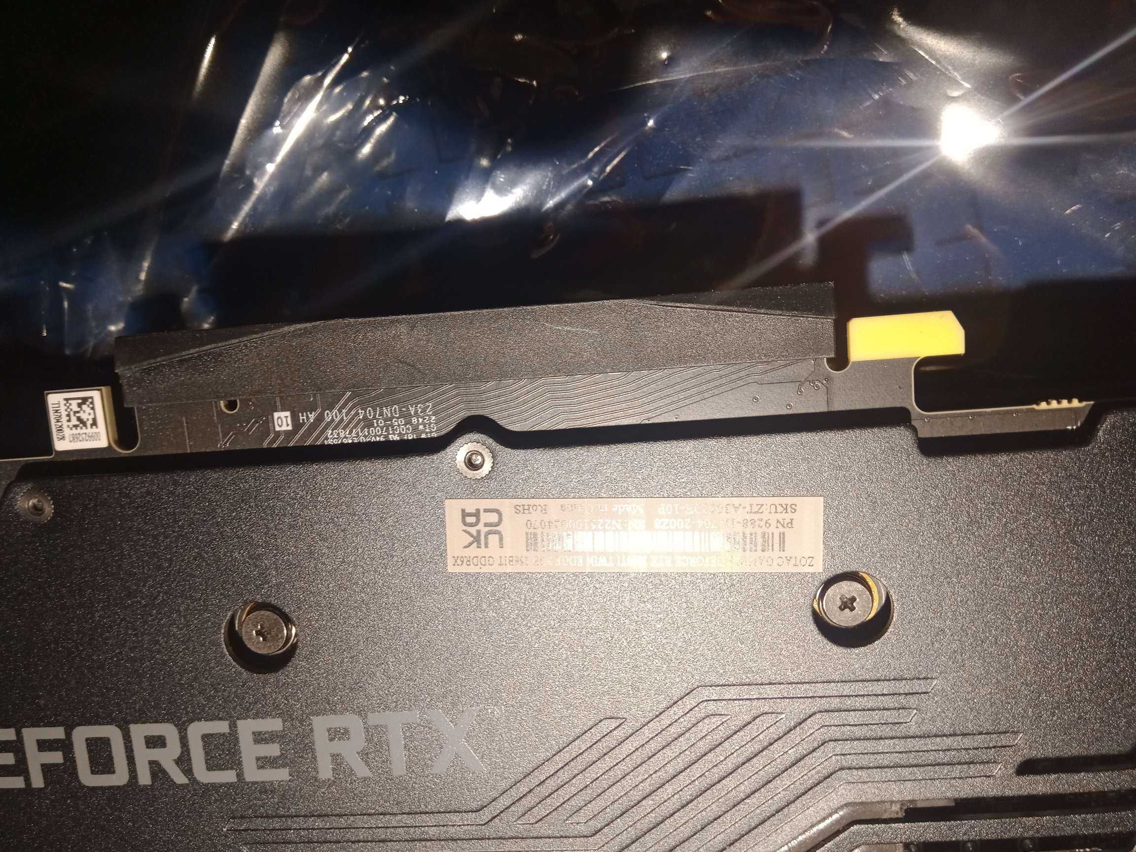 Zotac 3060 Ti 8gb GDDR6X gwarancja do 08.03 2026 w x-kom