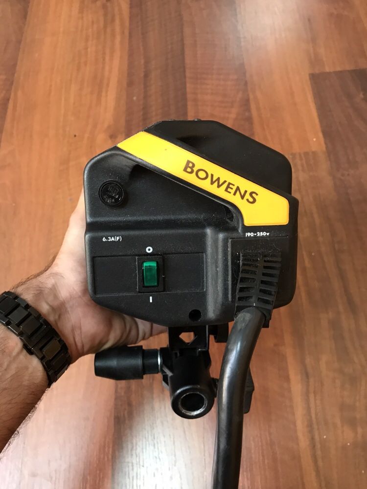 Vendo cabeças de flash de estudio BOWENS Estime 3000