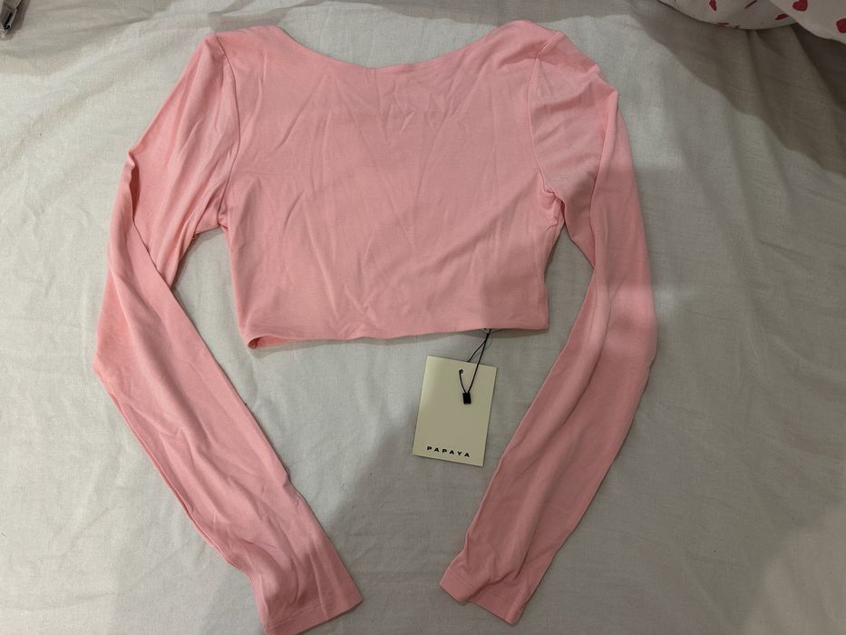 Лонгслів з відкритою спиною Papaya