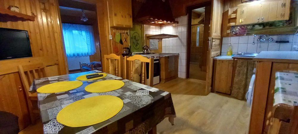 Domki Domek Polańczyk - 6 osobowy z działką na wyłączność i 4 osobowy