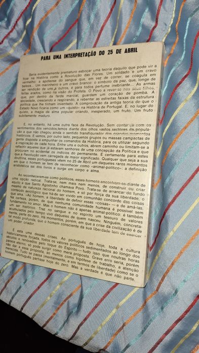 A revolução das flores 25 Abril ao governo provisório