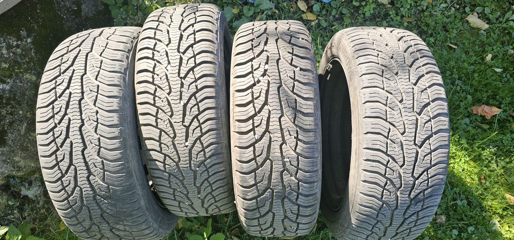 Felgi 15" 4x108 z oponami 195/50/15 wielosezon.Jak nowe