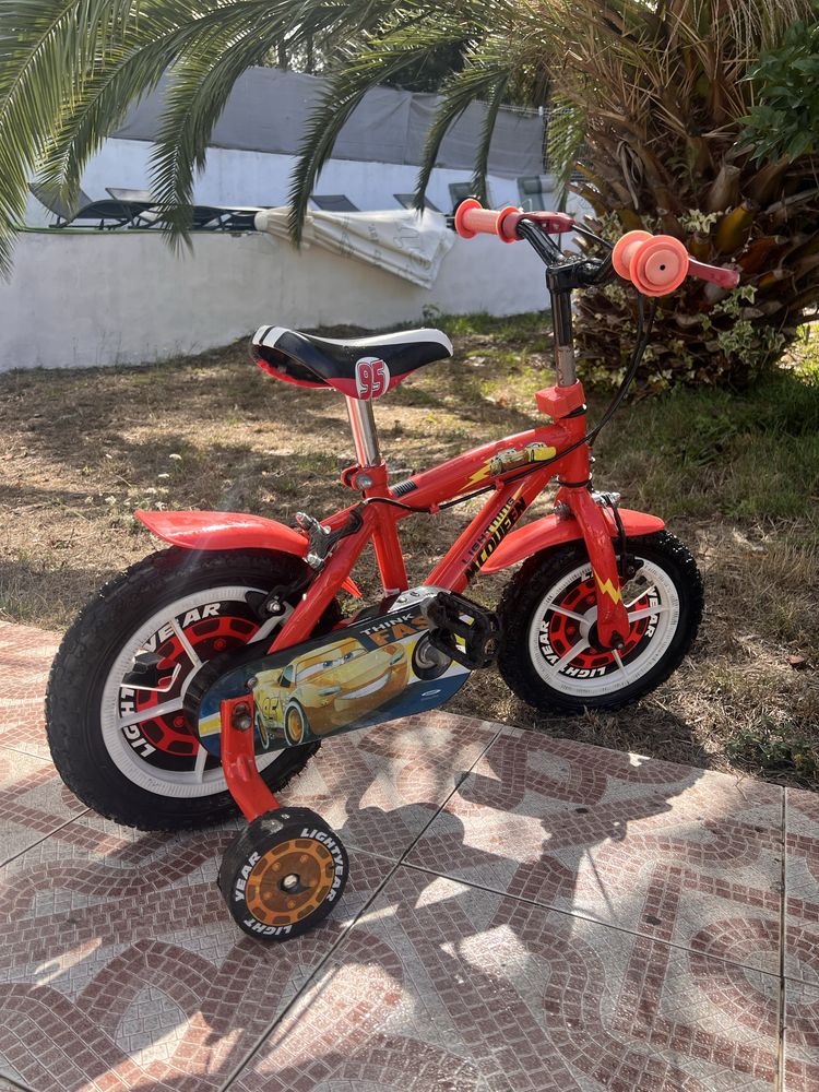 Bicicleta fasica mcqueen