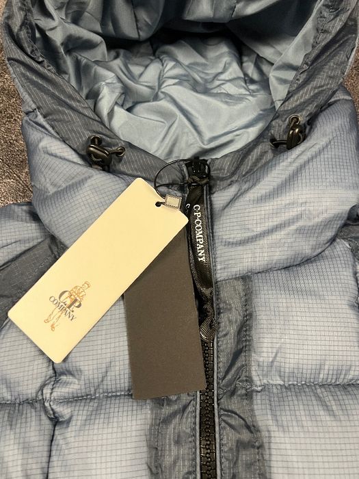 Пуховик CP Company DD Shell Puffer Light Blue