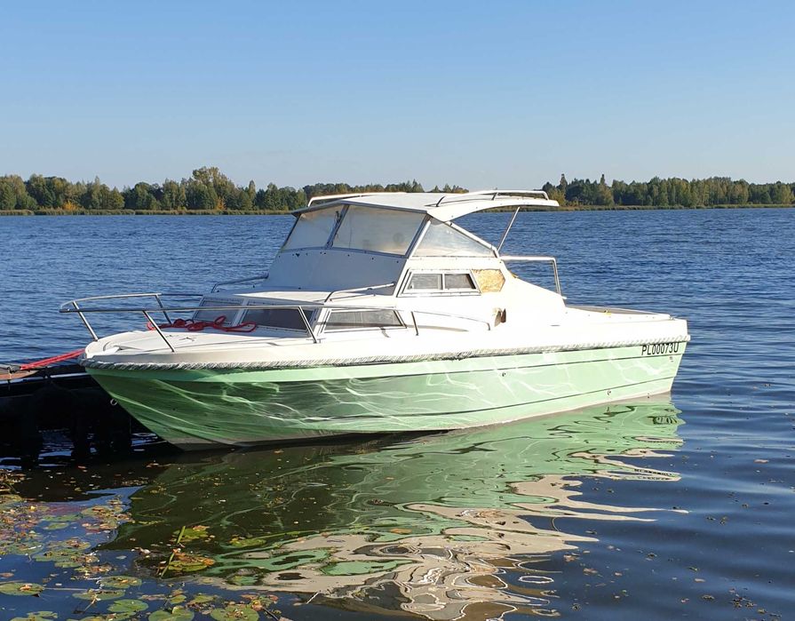 Łódź motorowa, houseboat ,dł. 6,5m , moc 130KM