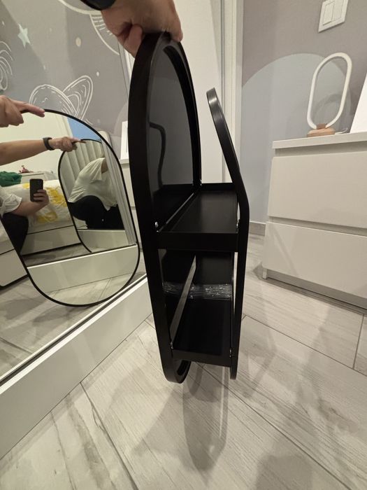 Espelho de parede com arrumacao