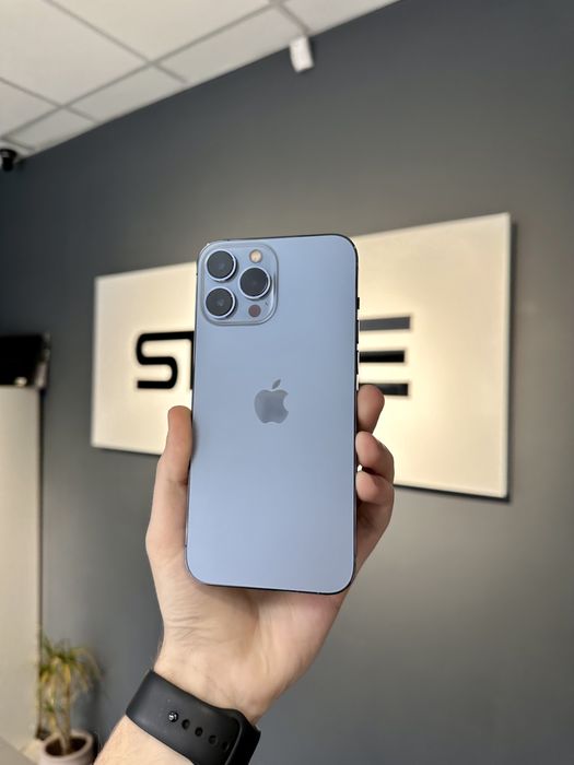 Айфон 13 Pro Max 512Gb Sierra Blue АКБ 100% (619$) Доставка/Рассрочка