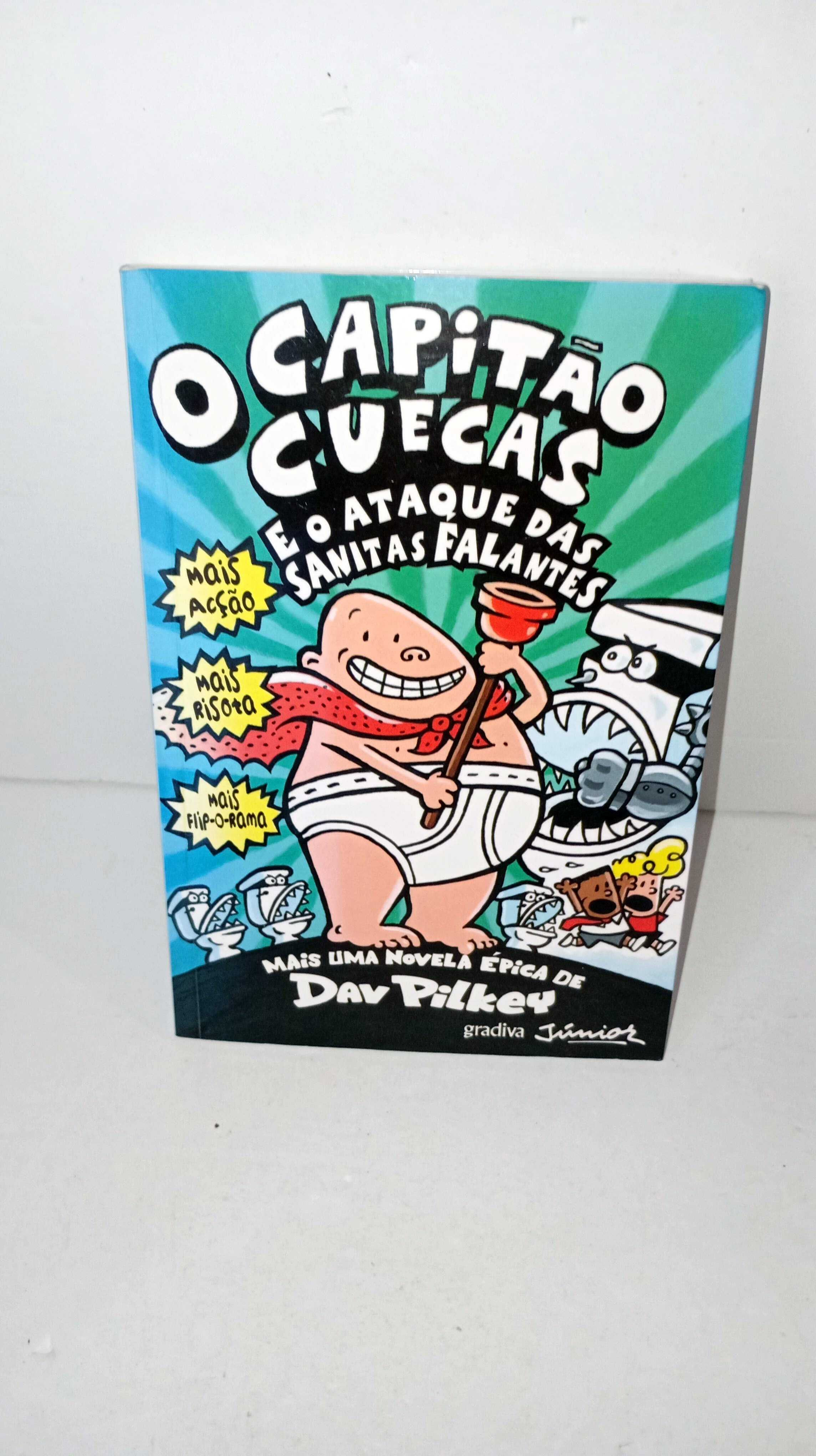 O Capitão Cuecas e o Ataque das Sanitas Falantes
