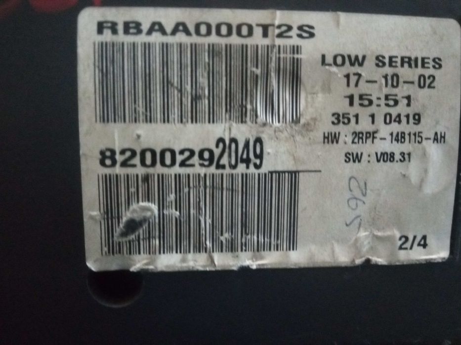 Quadrante / painel de instrumentos RENAULT Megane II (BM0/1_, CM0/1_)