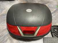 kappa top -case e suporte Givi ( Honda Transalp 650 )