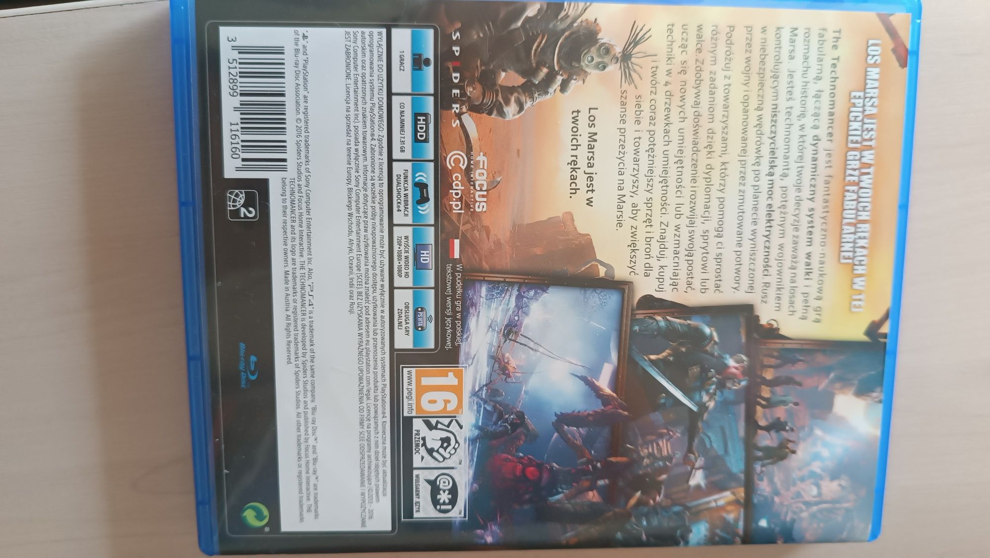 Gra na PS4 The Technomancer