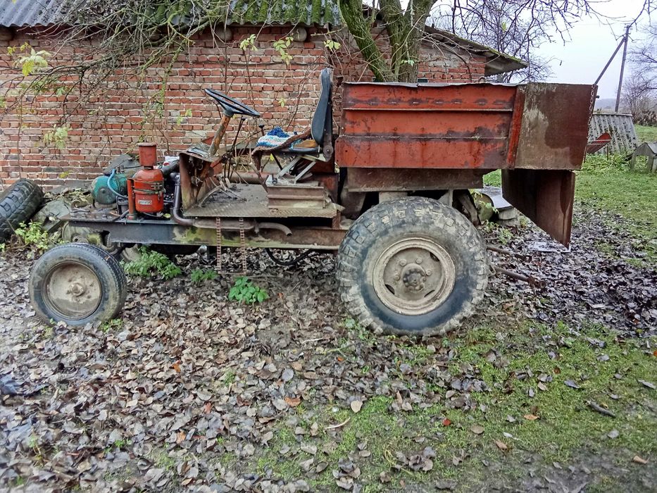 Трактор саморобний