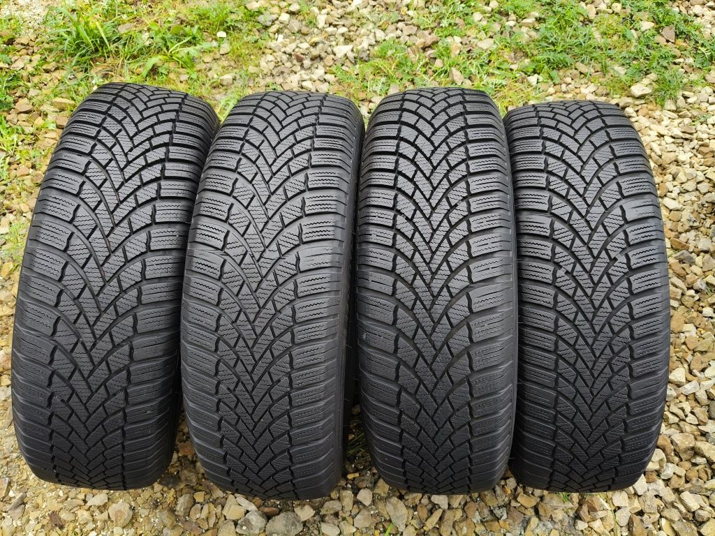 185/65r15 Bridgestone blizzak lm005 KOMPLET Opony zimowe SUPER STAN++