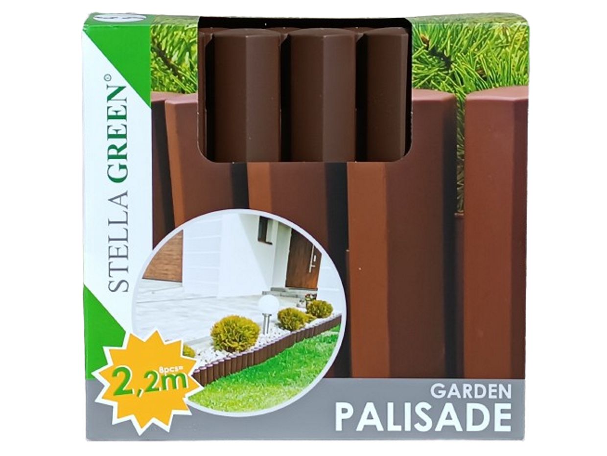 Palisada ogrodowa, Krawężnik, Obrzeże 2,2m