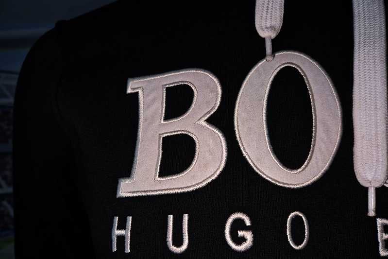 Hugo Boss bawełniana bluza z kapturem rozmiar: S/M