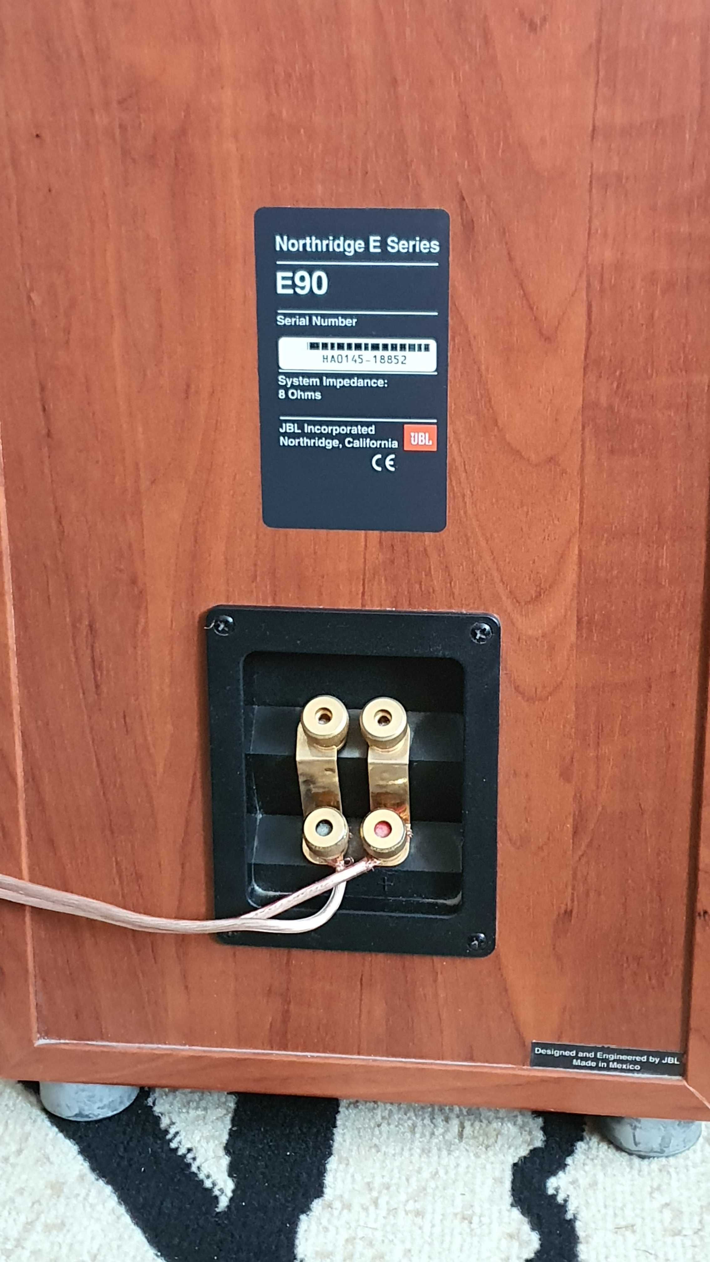 JBL E90 legendarne kolumny audio 110W idealne - kina domowego i muzyki