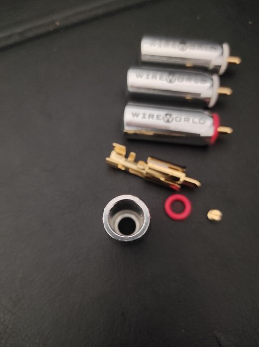 * WireWorld seria 10 7mm wtyki wtyk RCA  interkonekt