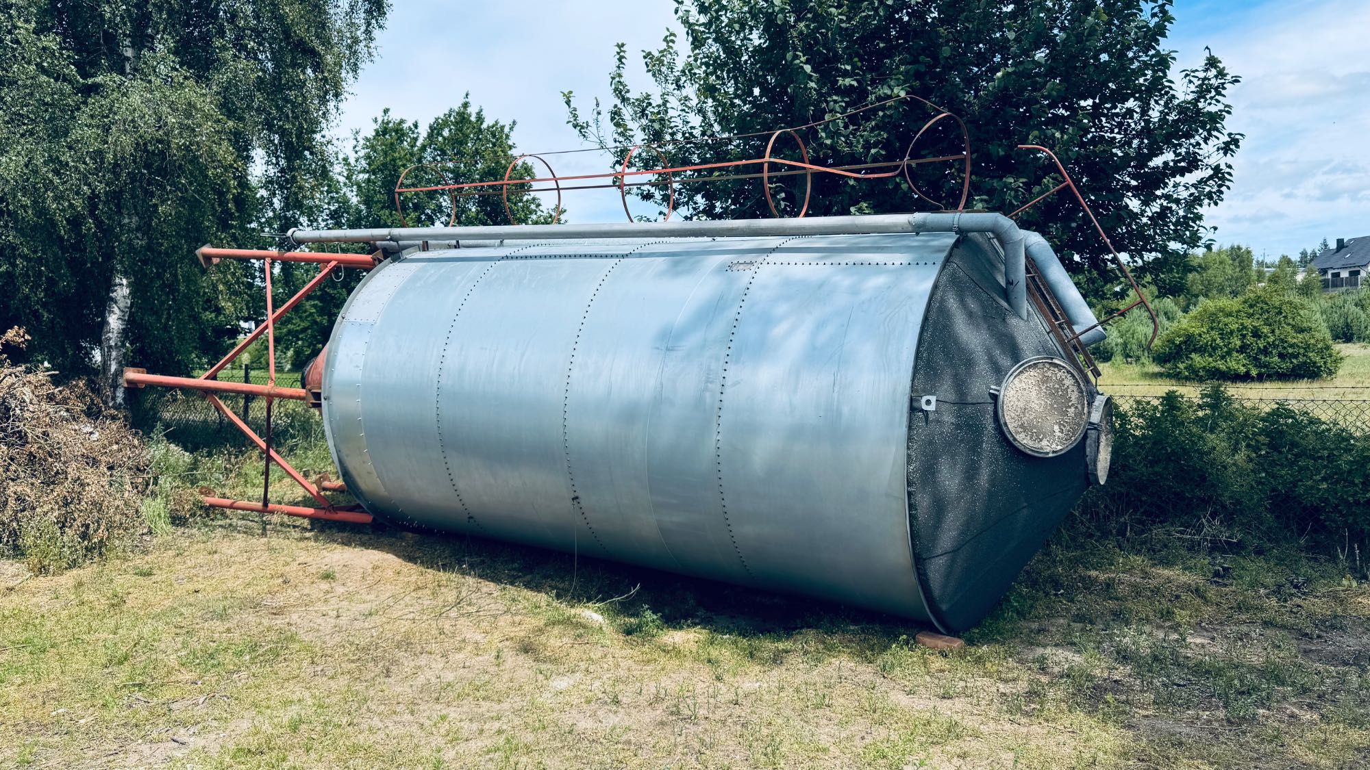 Silos paszowy 17t