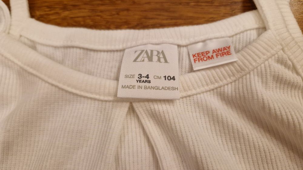 Zara koszulki dla dziewczynki rozmiar 104 3-4 lata