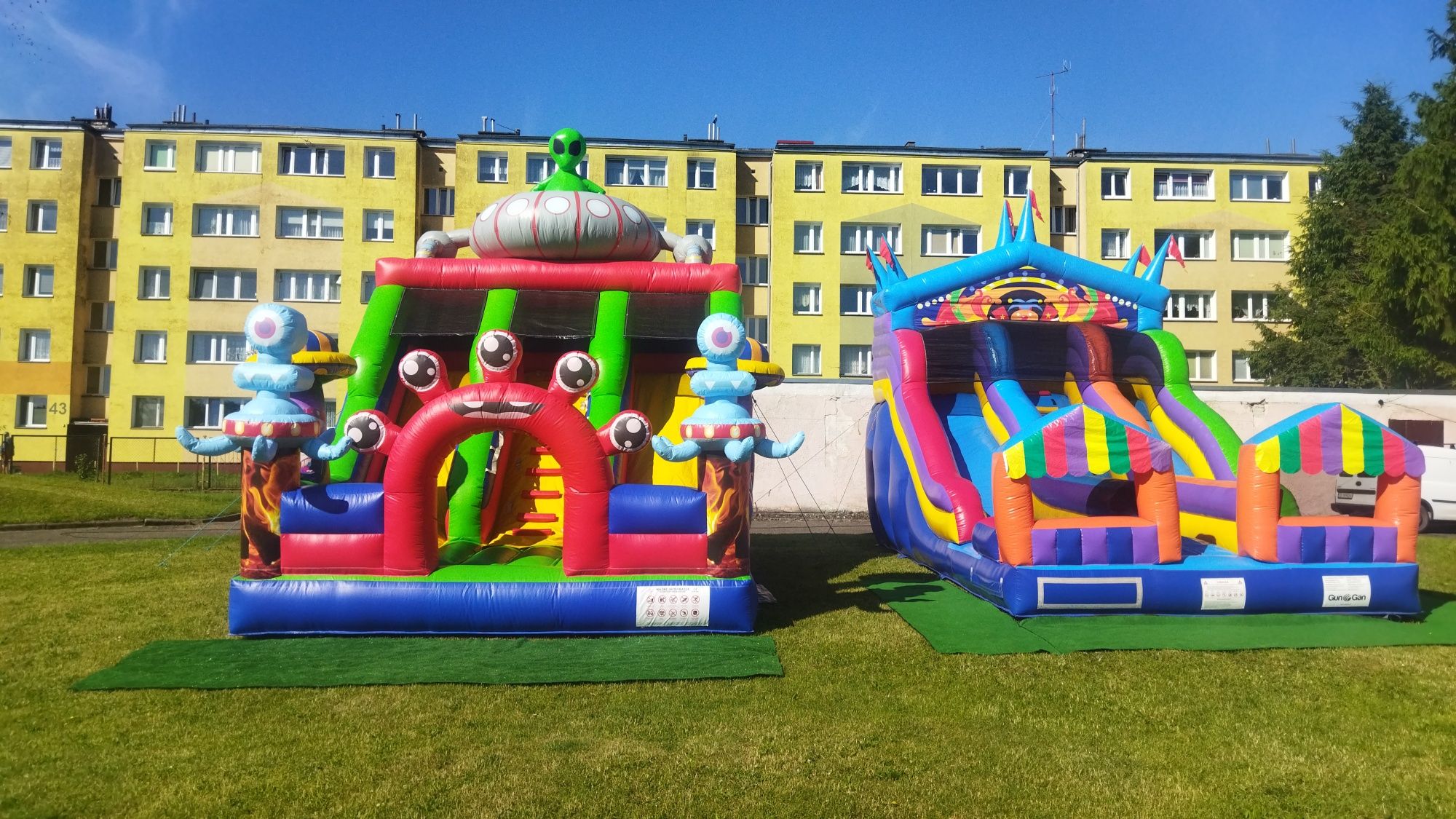Dmuchaniec zjeżdżalnia zamek sprzedaż