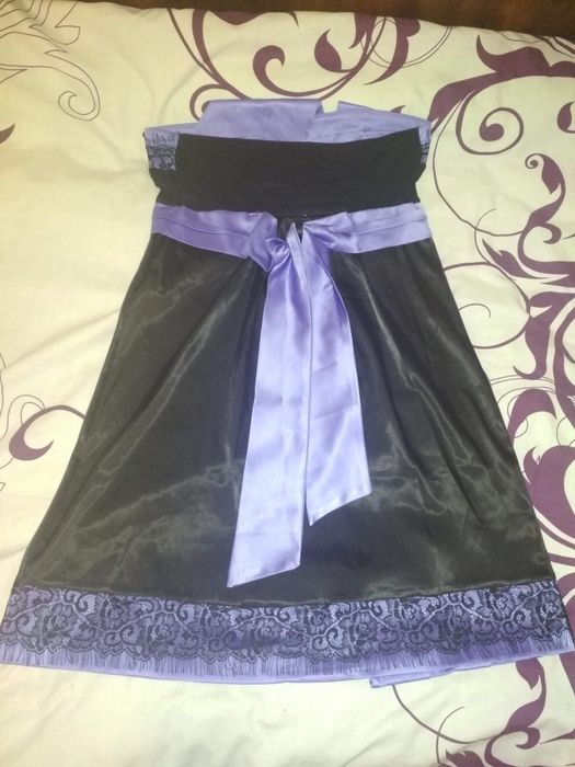 Вечерние платье атласное