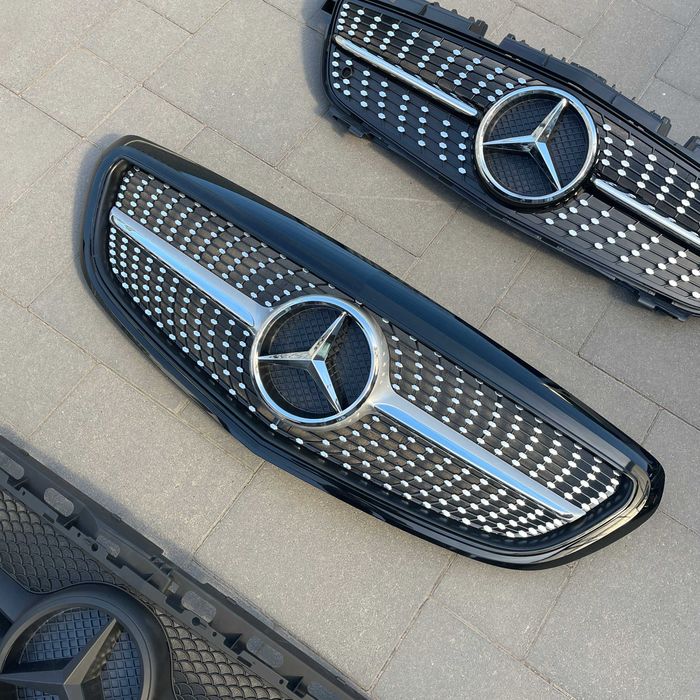 Нова решетка решітка mercedes мерседес glc glb g ml cl gls gle gla cls