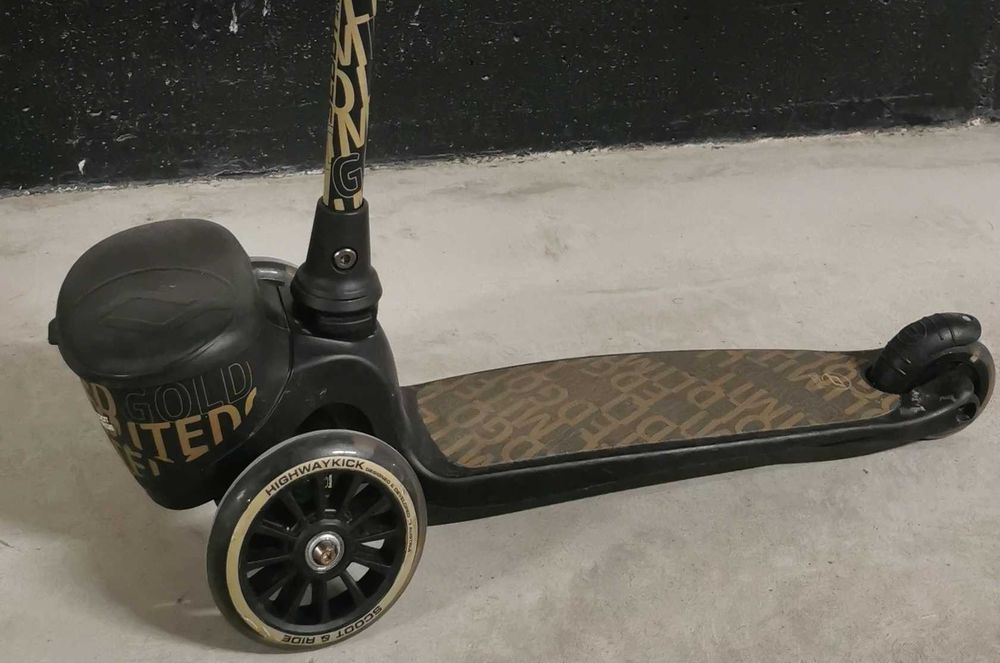 Hulajnoga Scoot&Ride Highwaykick 2 LED Limited Edition Czarno-złota