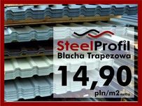 Blacha trapezowa Trapez Blachy Trapezowe dach wiata garaż hala TANIO