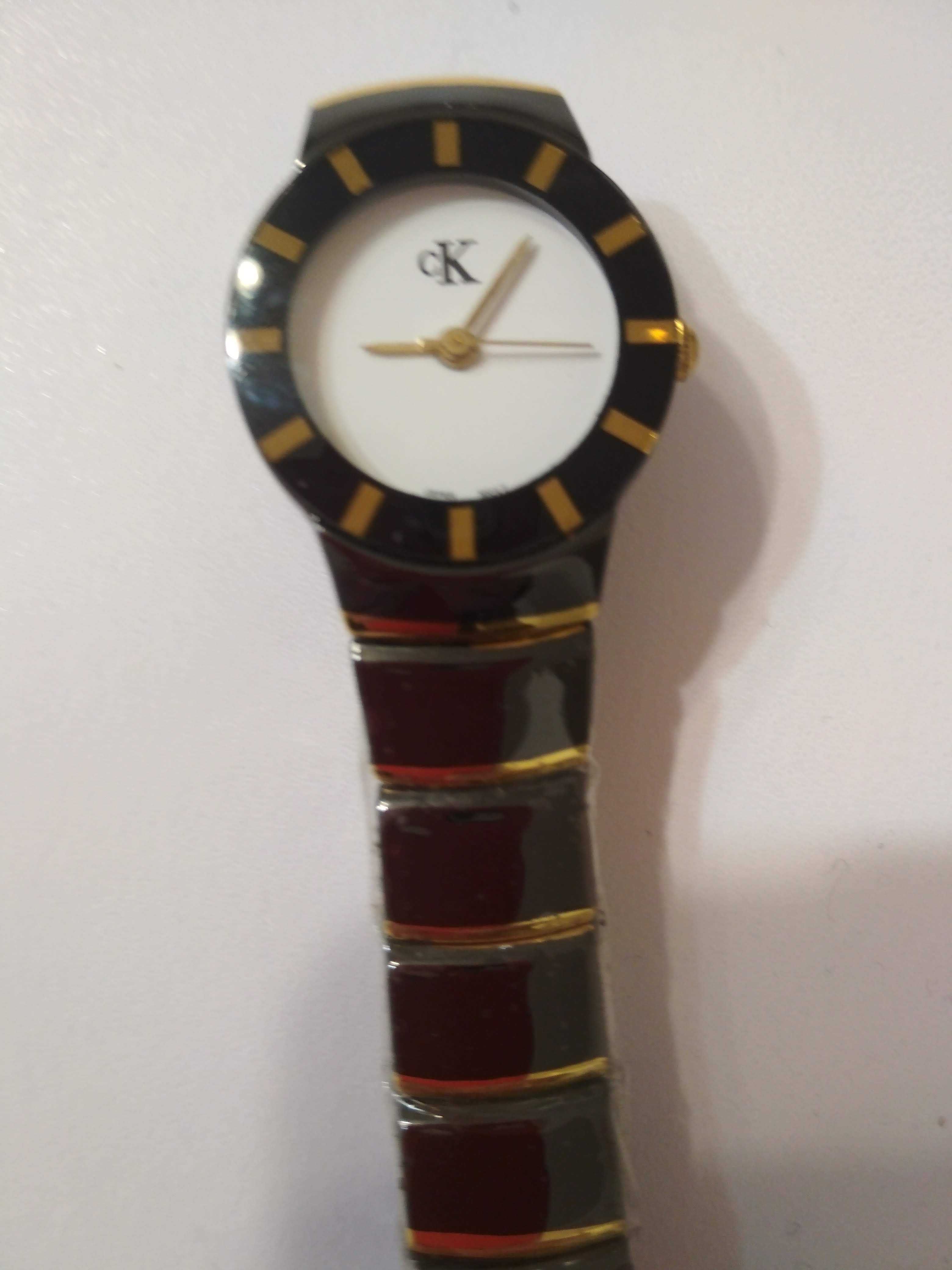 zegarek damski brązowo złoty