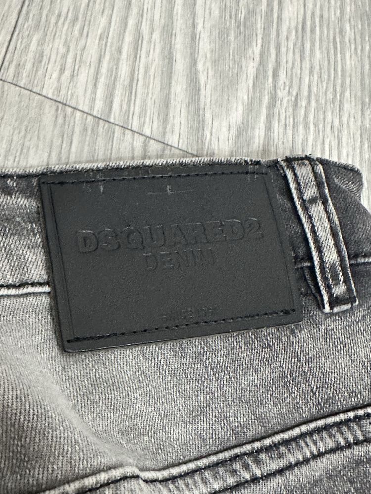 dsquared джинсы слим фит скини дрип