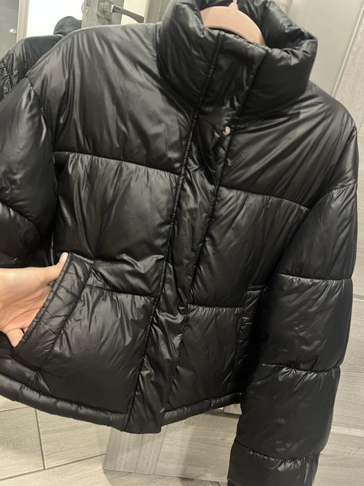 Куртка зима, оверсайз, пух